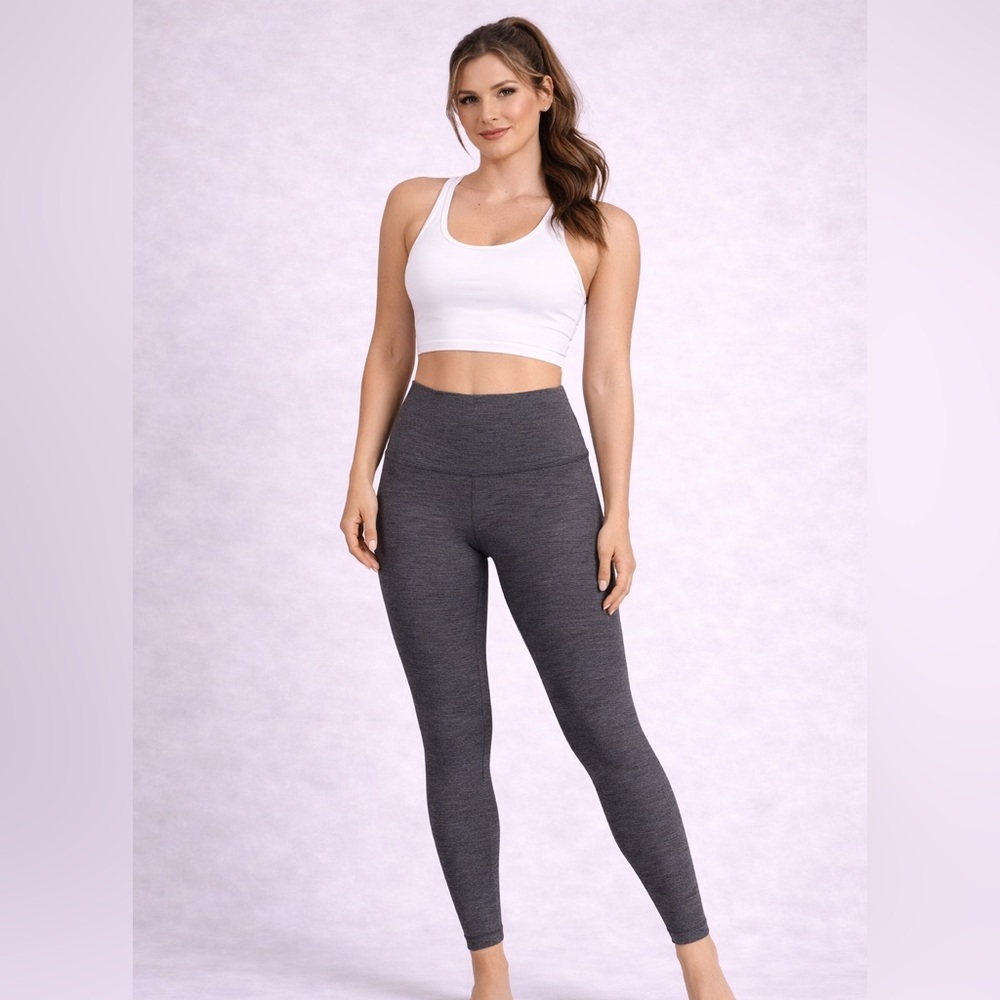Lululemon Athletica Charcoal Ankle Leggings